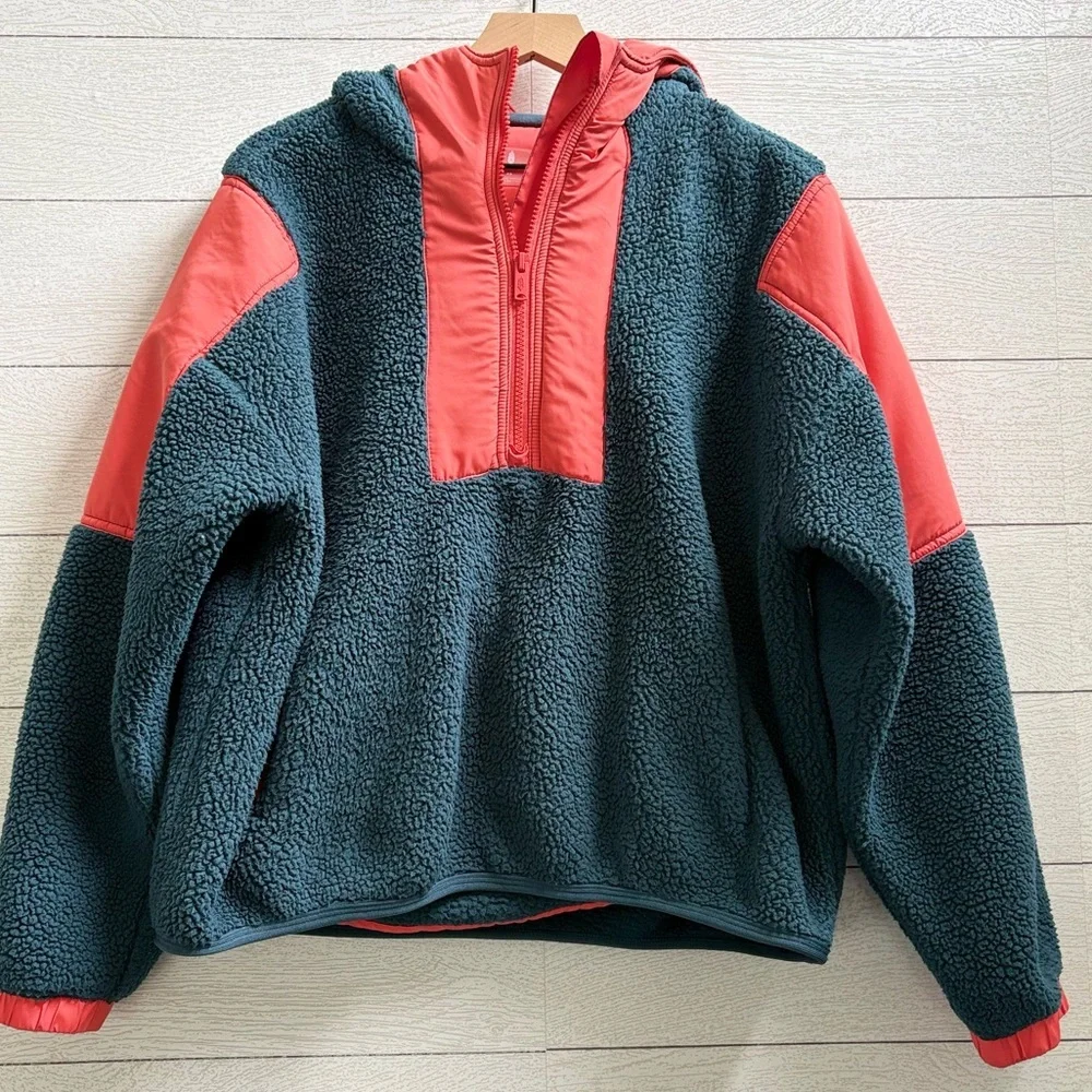 Free People Movement “Lead The Pack” Fleece Pullover – Alpine Combo – XS - Picture 6 of 13